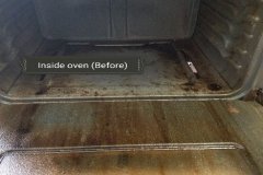 Inside Oven Before